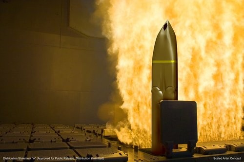 Tên lửa LRASM phóng thẳng đứng (tưởng tượng)